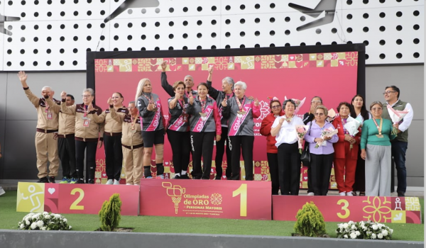 Coahuila conquista el primer lugar nacional en las Olimpiadas de Oro de las personas mayores 2026